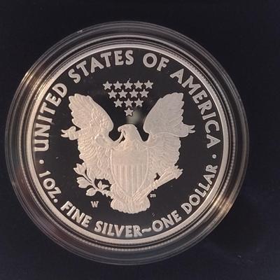 2010 U. S. Mint American Eagle Silver Dollar Proof Coin (#107)