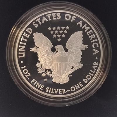 2016 U. S. Mint American Eagle Silver Dollar Proof Coin (#110)