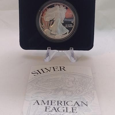 2003 U. S. Mint American Eagle Silver Dollar Proof Coin (#118)
