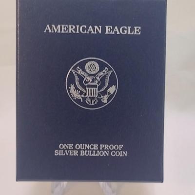 2005 U. S. Mint American Eagle Silver Dollar Proof Coin (#120)