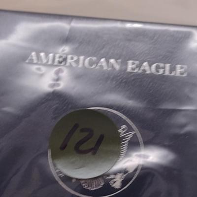 2005 U. S. Mint American Eagle Silver Dollar Proof Coin (#121)
