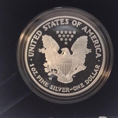 2005 U. S. Mint American Eagle Silver Dollar Proof Coin (#122)