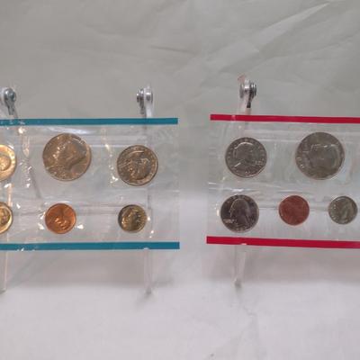 Set of Five 1980 U. S. Mint Uncirculated Coin Sets (#153)