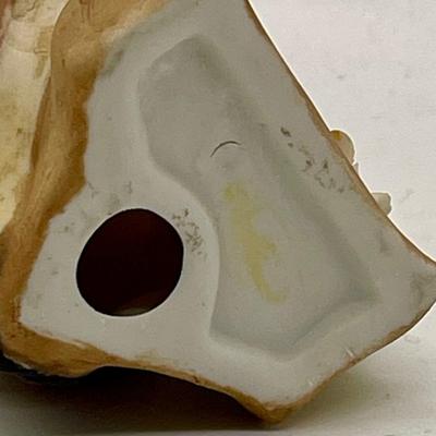 Bisque Porcelain Owl Figurine