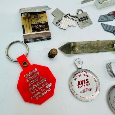 Hodge Lodge Lot of Vintage Advertising - Avis Southwest Pabst Blue Ribbon, etc