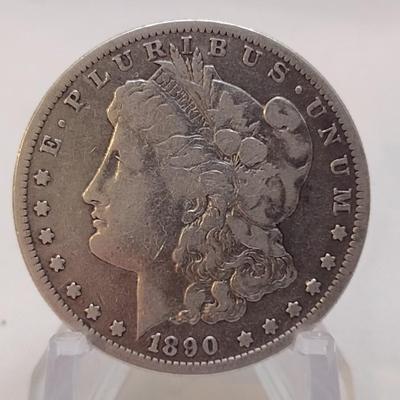1890-S U. S. Mint Morgan Silver Dollar (#160)