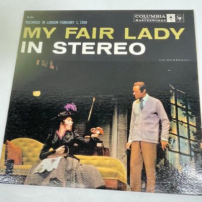 Framed for Display: 33RPM Vinyl Album My Fair Lady Mint Condition