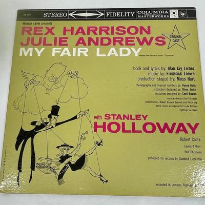 Framed for Display: 33RPM Vinyl Album My Fair Lady Mint Condition