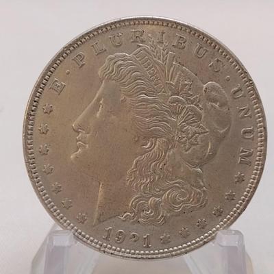 1921 U. S. Mint Morgan Silver Dollar (#165)