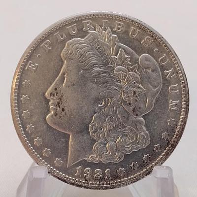 1921-S U. S. Mint Morgan Silver Dollar (#166)
