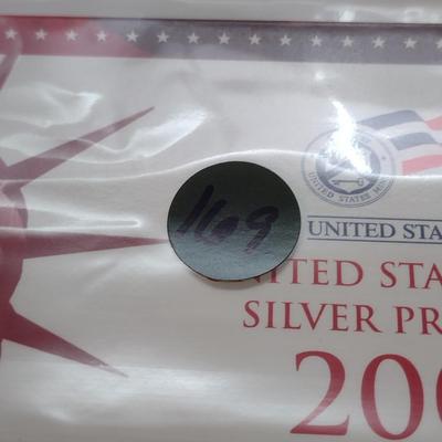 2005 U. S. Mint Silver Proof Coin Set (#169)