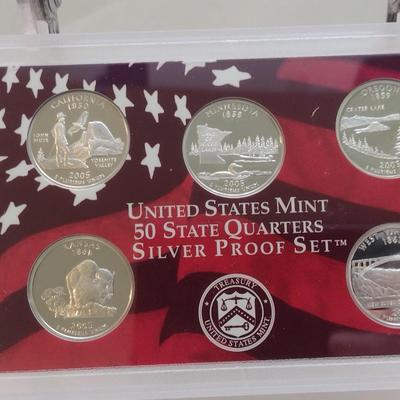 2005 U. S. Mint Silver Proof Coin Set (#169)