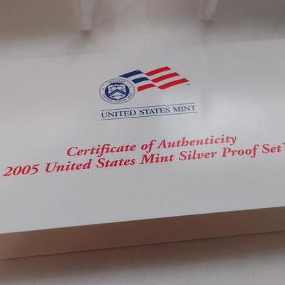 2005 U. S. Mint Silver Proof Coin Set (#170)