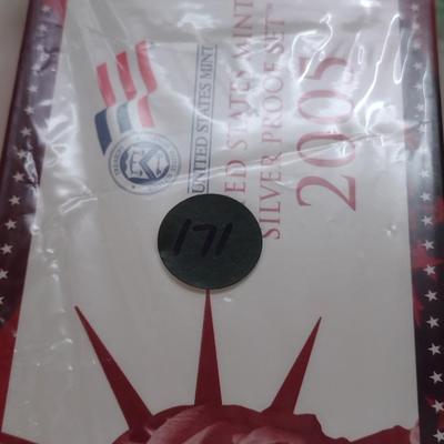 2005 U. S. Mint Silver Proof Coin Set (#171)