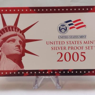 2005 U. S. Mint Silver Proof Coin Set (#171)