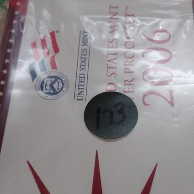 2006 U. S. Mint Silver Proof Coin Set (#173)
