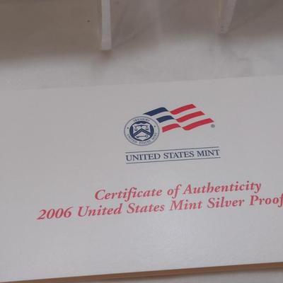 2006 U. S. Mint Silver Proof Coin Set (#174)