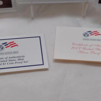 2007 U. S. Mint Silver Proof Coin Set (#177)