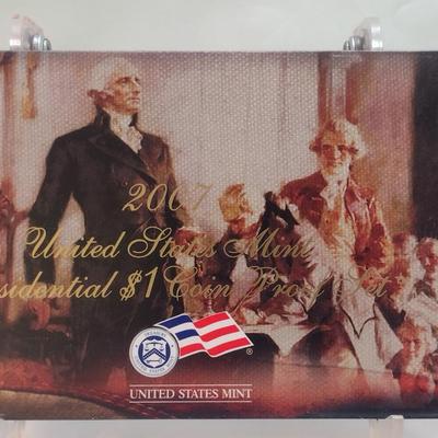 2007 U. S. Mint Silver Proof Coin Set (#177)