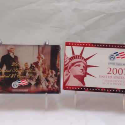2007 U. S. Mint Silver Proof Coin Set (#179)