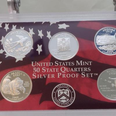 2008 U. S. Mint Silver Proof Coin Set (#182)