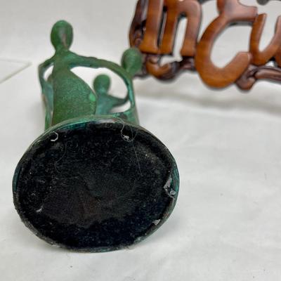 Give Thanks Reminder Wall Hanging with Candle Holder and 2 Scented Satchels