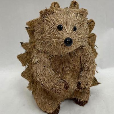 Sticks and Fabric Critter - Hedgehog Figure