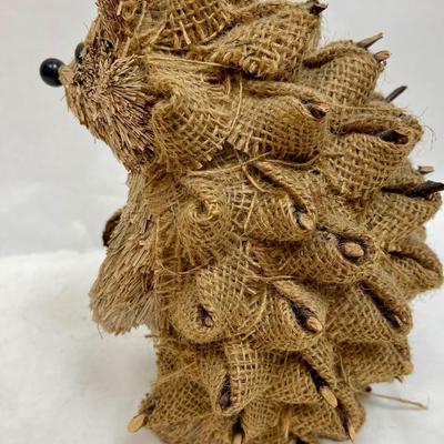 Sticks and Fabric Critter - Hedgehog Figure