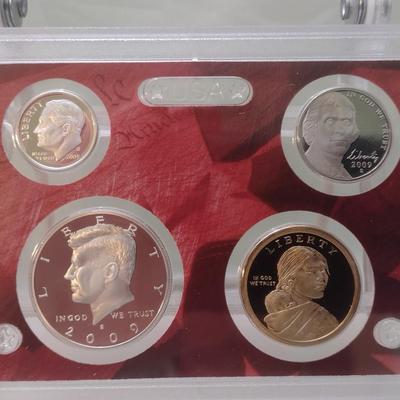 2009 U. S. Mint Silver Proof Coin Set (#186)