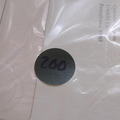 1972 Panama 20 Balboas 2000 Grain Sterling Silver .925 Coin Franklin Mint (#200)