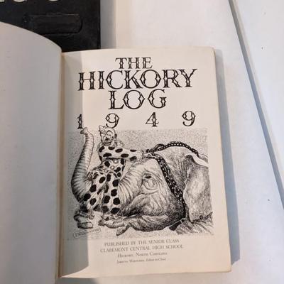1949 1949 and 1950 Hickory NC Yearbooks
