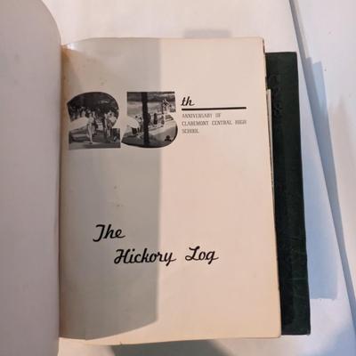 1949 1949 and 1950 Hickory NC Yearbooks