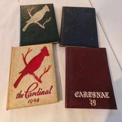 1940's 1950's The Cardinal Yearbooks Newton NC