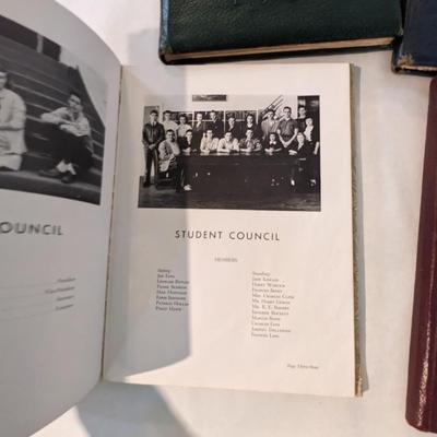 1940's 1950's The Cardinal Yearbooks Newton NC