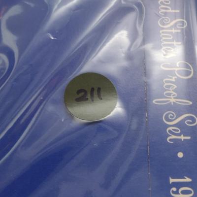 Set of Two 1969 U. S. Mint Proof Coin Set (#211)