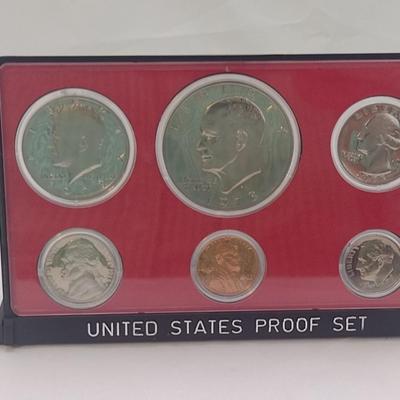 Set of Five 1973 U. S. Mint Proof Coin Sets (#217)