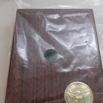 Set of Two 1972 U. S. Mint Eisenhower Proof Coin Brown Box (#223)