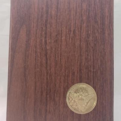 1973 U. S. Mint Eisenhower Proof Coin Brown Box (#230)