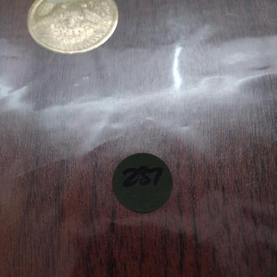 Set of Two 1974 U. S. Mint Eisenhower Proof Coin Brown Box (#237)