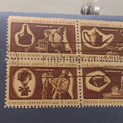 1972 U. S. Mint American Revolution Bicentennial Commemorative Medal and First Issue Stamp (#248)