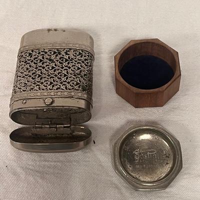 10K 'Virtus Junxit Mors Non Separabit' Masonic Ring and More w/ Sterling (BBC-DZ)