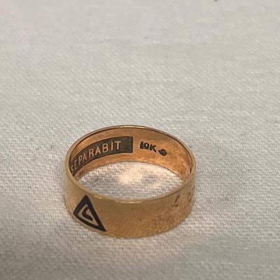 10K 'Virtus Junxit Mors Non Separabit' Masonic Ring and More w/ Sterling (BBC-DZ)