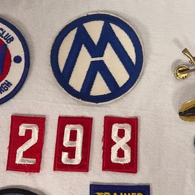 Assortment of Patches, Pins, and More (BBC-DZ)