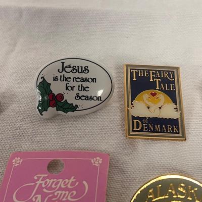 Assortment of Patches, Pins, and More (BBC-DZ)