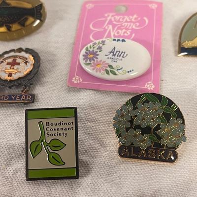 Assortment of Patches, Pins, and More (BBC-DZ)