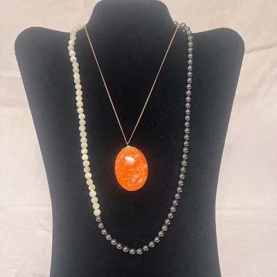 Wooden Fruit Necklace and Other Eclectic Jewelry (BBC-DZ)