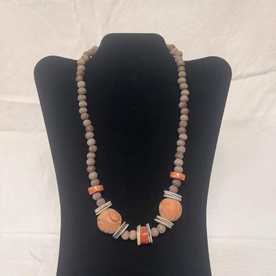 Wooden Fruit Necklace and Other Eclectic Jewelry (BBC-DZ)