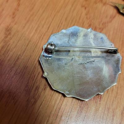 Gold Plated NZ Paua Brooch and Much More (BBC-DZ)