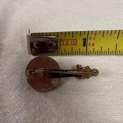 Gold Plated NZ Paua Brooch and Much More (BBC-DZ)