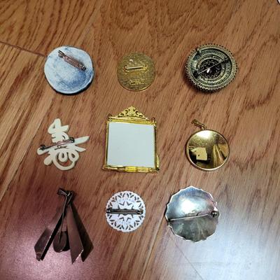 Gold Plated NZ Paua Brooch and Much More (BBC-DZ)